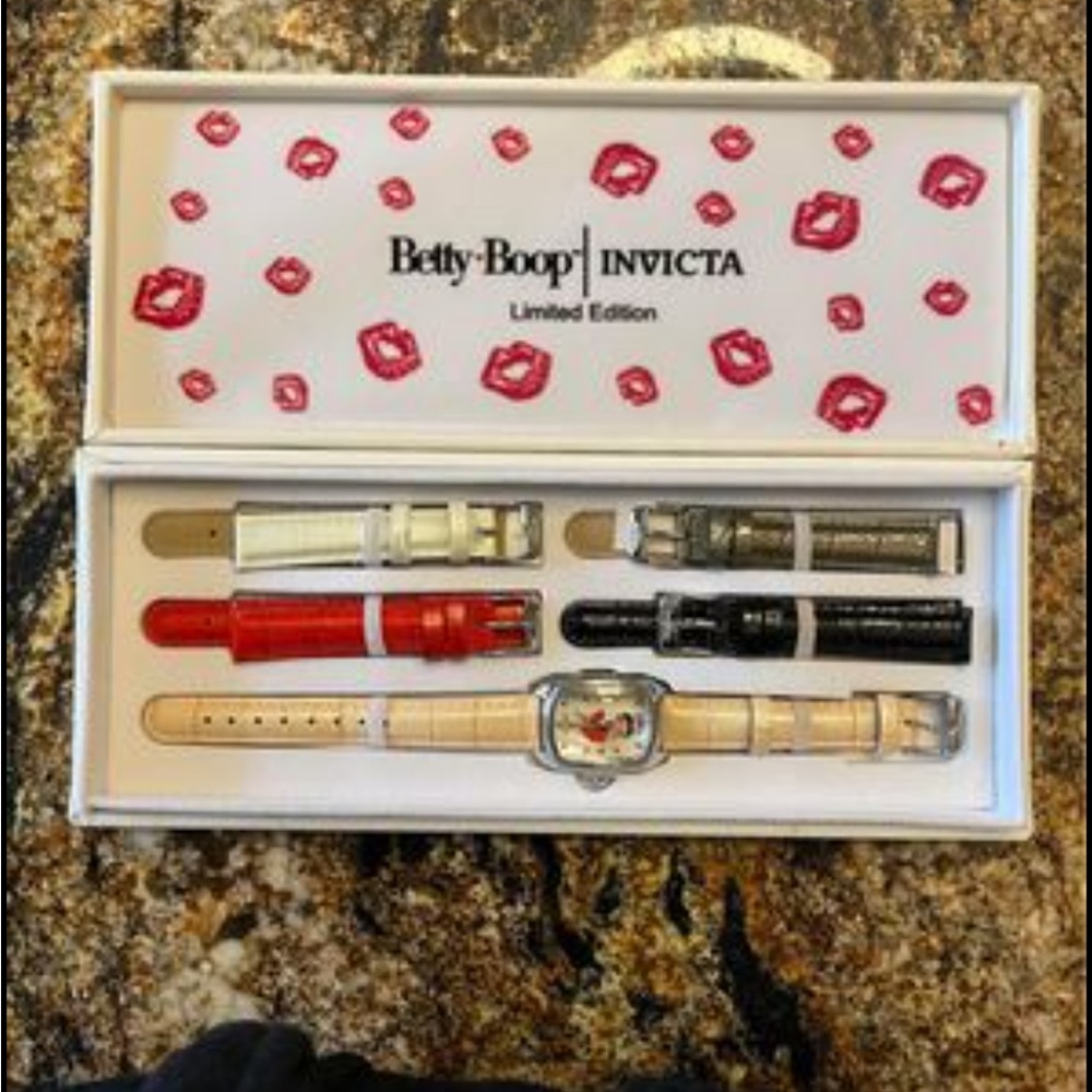 Betty Boop watch set